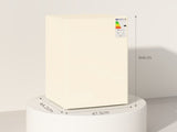 91 Litre Freestanding Under Counter Fridge Freezer, Small Fridge with Chiller Box, Adjustable T3398P378863