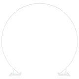 Single Wedding Arch White 220 x 45 x 200 cm Steel 42023029