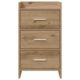 Bedside Tables Artisan Oak 40 x 36 x 70 cm Engineered Wood 8011034