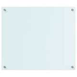Kitchen Backsplash Milk 70 x 60 cm Tempered Glass 42018010