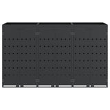 Wheelie Bin Storage for 3 Bins Anthracite 204 x 77.5 x 121.5 cm 3394744