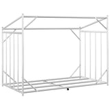 Firewood Rack with Rain Cover 151x80.5x110.5 cm Galvanised Steel 4104942