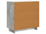 Sideboard Concrete Grey 66 x 34.5 x 90 cm Engineered Wood 893948