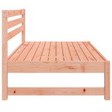 Garden Middle Sofas 2 pcs 120x80 cm Solid Wood Douglas 825721
