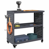 Tool Trolley Anthracite 75 x 35 x 73 cm Cold-rolled Steel 874541
