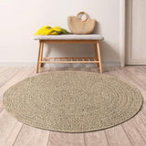 Rug ZIZUR 200 cm Jute Look Indoor and Outdoor 4006166