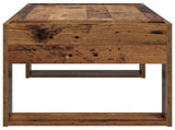 Coffee Table Old Wood 110 x 50 x 41 cm Engineered Wood 8000162