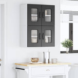 Dishwasher Panel Kalmar 2 pcs Black 60 x 31 x 40 cm 884617