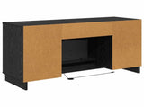 Electric Fireplace Black Oak 100 x 33 x 55 cm Engineered wood 8020992