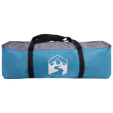 Tunnel Tent 4-Person with Roof Blue and Grey 778 x 356 x 210 cm 42004039