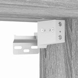 TV Wall Cabinet Grey Sonoma 59.5 x 31 x 100 cm Engineered Wood 892375