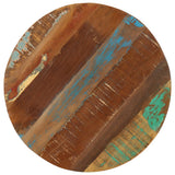 Side Table 45x cm Solid Reclaimed Wood and Cast Iron 247588