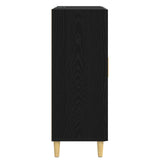 Sideboard Black Oak 69.5 x 34 x 90 cm Engineered Wood 8010877