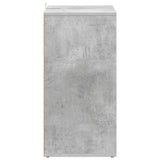 Shoe Cabinet Concrete Grey 60x35x70 cm Engineered Wood 808940