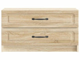 Bedside Cabinet Sonoma Oak 62 x 34.5 x 44.5 cm Engineered Wood 895697