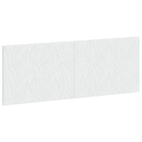 Wall-Mounted Headboard DELFT White Engineered Wood 897175
