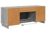 Electric Fireplace Grey Sonoma 100 x 33 x 55 cm Engineered wood 8020996