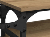 Kitchen Trolley Artisan Oak 53 x 20 x 76 cm Engineered Wood 883023