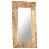 321636 Mirror 80x50 cm Solid Mango Wood