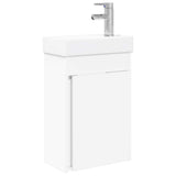 Bathroom Vanity Unit with Tap White 40.5 x 22.5 x 62 cm 889521