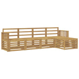 Outdoor Sofa Set 5 pcs White 249 x 122.5 x 73 cm 3391664