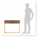 Console Table 90x30x75 cm Solid Mango Wood 286555
