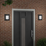 Outdoor Wall Lights 2 pcs Black 23.5 x 10.5 x 26 cm 4005974