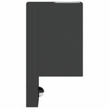 Outdoor Wall Lights with Sensors 2pcs Black Die-cast Aluminium 4006309