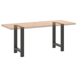 Dining Table Legs Anthracite 2 pcs 60x cm Steel 4013306