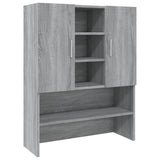 Washing Machine Cabinet Grey Sonoma Engineered Wood 3120183