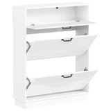 Shoe Cabinet HOORN 78 x 24 x 100 cm Engineered Wood 897319