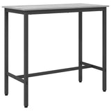 Table Grey Sonoma 100 x 50 x 90.5 cm Engineered Wood and Steel 873735