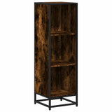 Book Cabinet Smoked Oak 33.5x33x107.5 cm Engineered Wood 849156