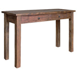 Console Table Solid Mahogany Wood 123x42x75 cm 244494