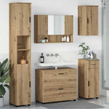 Bathroom Furniture Set 5 pcs Artisan Oak 3393082