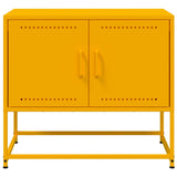 TV Cabinet Mustard Yellow 68.5x39x60.5 cm Steel 846473
