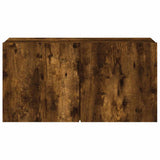 TV Cabinet Wall-mounted Smoked Oak 80x30x41 cm 836960