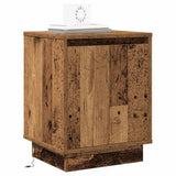 Bedside Cabinet 2 pcs Old Wood 39 x 34.5 x 50 cm 869607