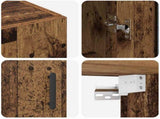 Sideboard Old Wood 69.5 x 34 x 90 cm Engineered Wood 879601