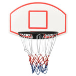 ZNTS Basketball Backboard White 71x45x2 cm Polyethene 93664