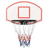 ZNTS Basketball Backboard White 71x45x2 cm Polyethene 93664