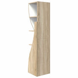 Corner Cabinet 32x32x140cm Engineered Wood Sonoma Oak 889877