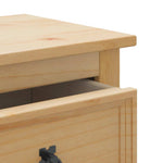 ZNTS 3 Piece Bathroom Furniture Set Corona Solid Wood Pine 3334639