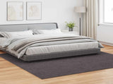 Area Rugs Square SIROLO Anthracite 240 x 240 cm Polyester 42022787