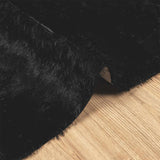Shaggy Rug High Pile NAVARRA Black 240x240 cm Polyester 4102886