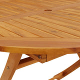 Garden Dining Set Wood Solid Acacia wood 5 piece set Foldable 3203352