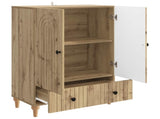 Sideboard Artisan Oak 66 x 34.5 x 95 cm Engineered Wood 894214