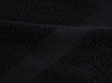 Premium Sauna Towels SOLUND 4 pcs Black 80x200 cm 600 gsm 137435