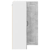 Wall Corner Cabinet PORTO Concrete Grey 57 x 57 x 100 cm 885518