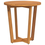 Garden Side Table Round 70x75 cm Solid Wood Acacia 4108133